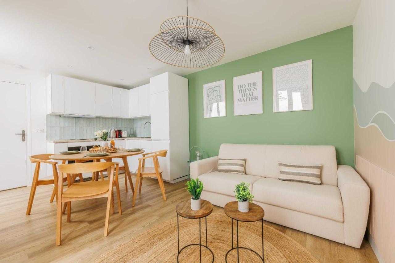 Ferienwohnung Charming Appart Duplex 7P2Br Le Marais Paris Exterior foto
