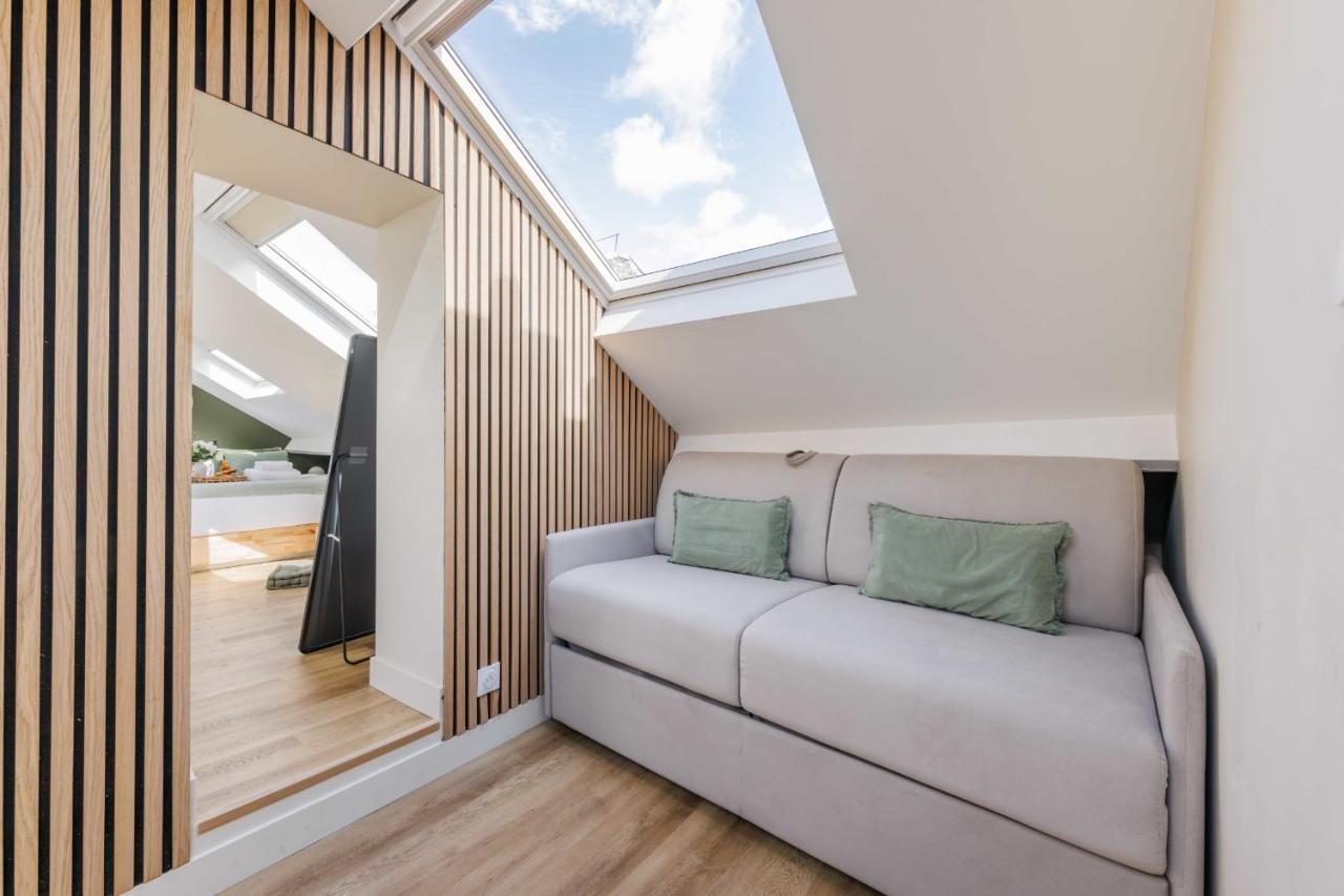 Ferienwohnung Charming Appart Duplex 7P2Br Le Marais Paris Exterior foto